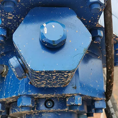 Doppelzylinder Druckspeicher mit Gewinde, für Baumaschinen 